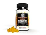 NUTRABOOST Multivitamins Boost - von A bis Z für die ganze Familie - zuckerfreie Softgummis mit Vitaminen und Mineralien - Orangengeschmack