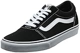 Vans Damen Ward Sneaker, Suede Canvas Black White Iju, 40 EU