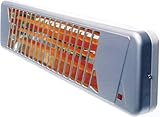 Heller QS 120 Elektroofen Quartz electric space heater Innenraum Grau 1200 W