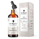 von Kinsky® Bio Mandelöl - 100ml rein und kaltgepresst als Hautpflege, Haarkur, Massageöl & Babyöl - Naturkosmetik Made in Germany