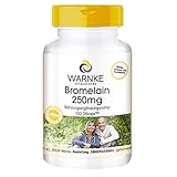 Bromelain Kapseln - 250mg Bromelain pro Kapsel - 600 F.I.P - natürliches Ananasenzym - vegan & hochdosiert - 100 Kapseln