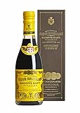 Giuseppe Giusti Quarto Centenrario Aceto Balsamico di Modena IGP Balsamessig aus Modena 4 Goldmedaillen Traditionsflasche in Geschenkpackung (1 x 0.25 l)