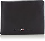 Tommy Hilfiger Herren Johnson CC and Coin Pocket Mappe, Schwarz (Black 002), 13x10x2 cm (B x H x T)