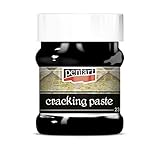 Zita`s Creative Krakelierpaste 230ml - schwarz. Vintage Effekt, Reisspaste, Cracking Paste