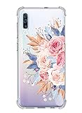 Oihxse Handyhülle Kompatibel mit iPhone 14 Plus 6.7', Transparent Silikon Hülle Ultra Dünn Soft TPU Silicone Schutzhülle Cartoon Motiv Luftkissen Bumper Case Cover Durchsichtige