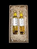 2 x 250ml Trüffelöl mit weißen und schwarzen Trüffel. Ganze Trüffelstücke in der Flasche. PREMIUM Öl aus Istrien, Kroatien