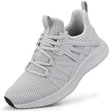 Abboos Sneaker Damen Turnschuhe Laufschuhe Sportschuhe Leichte Atmungsaktiv Gym Fitness Jogging Tennis Walkingschuhe Slip On Dämpfung rutschfest Freizeit Outdoor Schuhe Damen Straßenlaufschuhe