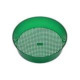 DEPILA Maschensieb Kunststoff-Gartensieb Riddle Green for Composy Soil Stone Mesh Outdoor Gardening Tool Utensilio