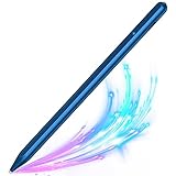 Eingabestift für Touchscreen, wiederaufladbarer Stylus Pencil mit kratzfester Funktion, Universal Eingabestift für iPad/iPhone/Smartphone/Samsung Galaxy/Tablet Alle Touchscreen-Geräte (Blau)