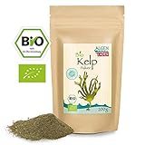 ALGENLADEN BIO Kelp Pulver - 200g | natürliches Jod | Kelp aus dem europäischen Atlantik