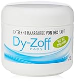 King Dy-Zoff Pads für Haarfarbenentferner von der Haut, 80 Pads