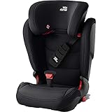 BRITAX RÖMER Kindersitz 15-36 kg Isofix KIDFIX Z-LINE, verbesserter Frontalaufprallschutz für Kinder (Gruppe 1/2/3) 9 Monate bis 12 Jahre, Cosmos Black