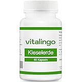 Kieselerde Kapseln - Hochdosiert - Inhalt 60 Kapseln à 350mg