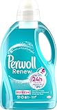 Perwoll Renew Refresh Flüssigwaschmittel (24 Wäschen), Hygiene Waschmittel für Weiß- und Buntwäsche, mit geruchsneutralisierender Formel für intensive Frische