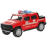 Generic Feuerwehr LKW Druckguss Fahrzeug Spielzeug Feuerwehrmann Fahrzeuge Mini Feuerwehrwagen Notfall Auto Spielzeug für Kleinste Geburtstag Geschenke für