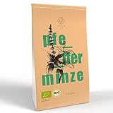 Alpaca Tea | Bio Pfefferminztee 750g | DIE MILDE | nachhaltig durch Graspapier | lose getrocknete Pfefferminze | mild und natürlich | plastikfrei