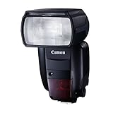 Canon 600EX II-RT Speedlite Blitzgerät (EOS Blitzgerät mit integriertem Funk-Auslöser, Leitzahl 60, Geeignet für entfesseltes Blitzen) schwarz 1177C006