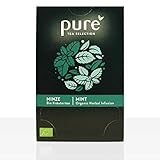 PURE Tea Selection Minze Pfefferminze Kräutertee 6 x 25 Beutel Tee