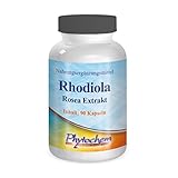 RHODIOLA ROSEA | 400 mg Rosenwurz Extrakt pro Kapsel | 90 Kapseln | Premium Qualität aus Deutschland