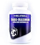 TRIBU-MAXIMUM - 240 Tabletten für 60 Tage Versorgung | Hardcore Series Hochdosiert | Ultra High Saponin 90% | 100 % Vegan - Muskelaufbau + Potenz | Premium Qualität