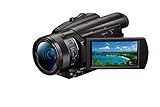 Sony FDR-AX700 4K HDR Ultra-HD-Camcorder (1 Zoll Exmor RS Stacked Sensor, 3,5“ Touch-Display, 4K HDR Aufnahme, Fast-Hybrid Autofokus mit 273 Fokuspunkten, 40-Fach Super-Slow-Motion) schwarz