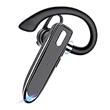 Bluetooth Headset mit Mikrofon, In Ear Freisprech Telefon Headset Handy Kabellos Kopfhörer mit LED Ladebox Kompatibel mit iPhone Samsung Huawei Smartphones Tablets für Autofahren/Business/Büro