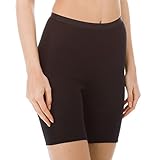 CALIDA Damen Panty True Confidence, schwarz aus Wolle und Seide, temperaturregulierend mit mittellangem Bein, Größe: 40/42