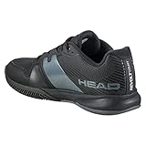 HEAD Men's Revolt Court Men BKGR Tennisschuh, schwarz/grau, 43