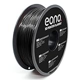 Amazon Brand- Eono PLA+ Filament 1.75mm, PLA plus 3D Drucker Filament, (±0.03mm), Schwarz,1kg Spool.