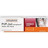 PVP-Jod-ratiopharm Salbe Antiseptikum, 100 g