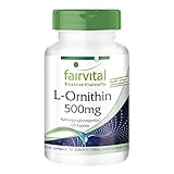 L-Ornithin 500mg - HOCHDOSIERT - Vegan - 120 Kapseln