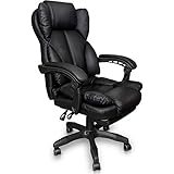 Trisens s Schreibtischstuhl Bürostuhl Gamingstuhl Racing Chair Chefsessel mit Fußstütze