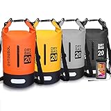 Blackace arteesol Dry Bag - 5L 10L 20L 30L Waterproof trockener Beutel/Sack wasserdichte Tasche mit Langem justierbarem Bügel für Kayaking Boots-Ausflug Kanu/Fischen/Rafting/Schwimmen/Snowboarding