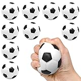 Mini 9 Stück Mini Fußball, Aufblasbarer Schaumstoffbälle, für Kinder Spielen Trainieren, Squeezable Stress Balls, für Kinder und Erwachsene für Fußball Party