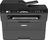 Brother MFCL2710DW Multifunktionsdrucker Laser 4 in 1 (A 30 ppm mit drahtgebundenen Netzwerk, WLAN, Duplex in Druck, ADF 50 Blatt und Display LCD, italienische Version) schwarz/weiß