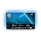 Philips 65OLED707/12 65 Zoll (164 cm) Fernseher 4K OLED TV | Ambilight, UHD & HDR10+ | 120 Hz | Dolby Vision & Dolby Atmos | Mehrzimmer DTS Play-Fi | Google Assistant & Alexa kompatiblen