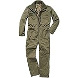 Brandit Panzerkombi Einteiler Winter-Overall - incl. herausnehmbarem Thermo-Unterziehkombi, Gr.M, Oliv