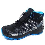 Salomon XA Pro V8 Mid ClimaSalomon Waterproof Kinder Trailrunning-Schuhe, Präzise Passform, Grip und Schutz, Sportlicher Look, Black, 31