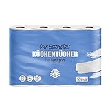 by Amazon Küchenrollen 3-lagig, 4 Rollen, 64 Blatt