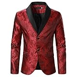 Herren Blazer Freizeit Regular Fit, Herrenmode Herbst Blazer Geschenk Outerwear Reverskragen Business-Anzug ,Sakko Herren Zwei KnöPfe Slim Fit Sportlich Anzugjacke, Modern Sakko FüR Business Hochzeit