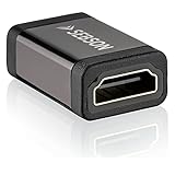 SEBSON HDMI Kupplung Adapter Buchse/Buchse, Standard Typ A, Verlängerung Verbindung für HDMI Kabel - unterstützt 4K/60Hz UHD 2160p FHD 1080p 3D, HDR