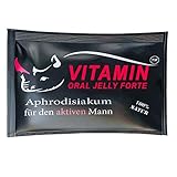 Vitamin Oral Forte | Natürliches Gel | Für den Mann | Probierpackung 3 Stück | Extra Stark ca. 30 Minuten vor Aktivität für dein Liebesleben