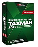 TAXMAN 2022 (für Steuerjahr 2021) | Minibox| Steuererklärungs-Software für Vermieter