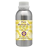 Deve Herbes Reines Moringa-Öl (Moringa oleifera), 100 % natürlich, therapeutische Qualität, kaltgepresst für die Körperpflege, 630 ml