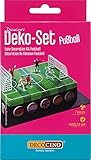 Dekoback Tortendeko DECOCINO HOCHWERTIG 7-teiliges Fußball Deko-Set