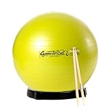 Drums Kombi Pezzi Ball MAXAFE 65cm Ø Ballschale Drums Stick Gymnastikball