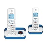 Alcatel Lucent Schnurlostelefon (F860, Voice Duo) Blau