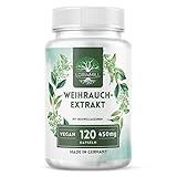 LORINMILL Weihrauch Kapseln mit Boswellia-Säuren, Laborgeprüftes Nahrungsergänzungsmittel für Männer und Frauen, Weihrauchkapseln hochdosiert, Vegan Frank-Incense 120x450mg