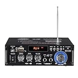 HIFI Audio Verstärker 600W Bass Stereo Bluetooth Verstärker MP3 SD USB FM für Heimauto 12V / 220V-240V