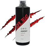 mr.BIG - Amino Liquid 1000 ml - Mit allen Verzweigtkettigen Aminosäuren BCAA, EAA + Vitamin B6 - für alle Sportarten perfekt geeignet